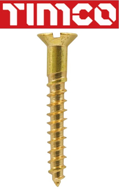 TIMCO Solid Brass Screws I The Builders Merchant Group Ltd