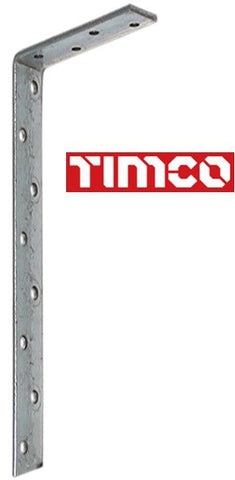 TIMCO 1000mm Heavy Duty 30x4mm Bent @ 100mm Stainless Steel Restraint Straps I The Builders Merchant Group Ltd
