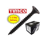 3.5 x 25mm Black Phosphate Coarse Thread Timco Bugle Drywall Screws I The Builders Merchant Group Ltd