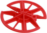 80mm Red Insulation Retaining Discs LOCIRD65BL - 250 Pack I The Builders Merchant Group Ltd