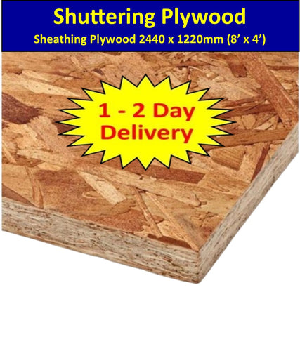 9mm OSB3 Sterling Oriented Strand Board FSC 2400 x 1200mm I The Builders Merchant Group Ltd