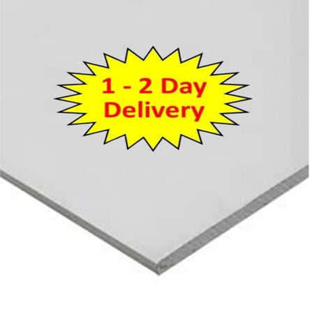 9.5mm Square Edge Standard Plasterboard WallBoard Sheet 1800 x 900mm I The Builders Merchant Group Ltd