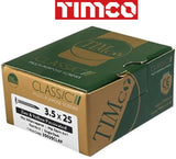 TIMCO Classic Multi-Purpose Woodscrews PZ1 CSK ZYP I The Builders Merchant Group Ltd