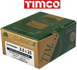 TIMCO Classic Multi-Purpose Woodscrews PZ1 CSK ZYP I The Builders Merchant Group Ltd