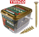 4.0 x 30mm C2 Strong-Fix TIMCO Premium Multi-Purpose Screws PZ2 CSK ZYP - 1500 Tub I The Builders Merchant Group Ltd