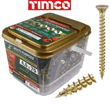 4.0 x 50mm C2 Strong-Fix TIMCO Premium Multi-Purpose Screws PZ2 CSK ZYP - 800 Tub I The Builders Merchant Group Ltd