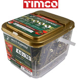 4.0 x 30mm C2 Strong-Fix TIMCO Premium Multi-Purpose Screws PZ2 CSK ZYP - 1500 Tub I The Builders Merchant Group Ltd