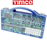 TIMCO Twinthread Woodscrews Pozi CSK BZP Mixed Tray I The Builders Merchant Group Ltd